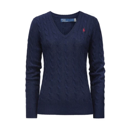 Polo Ralph Lauren Dame Strikkevarer Blå XS, Polo Ralph Lauren Dame Strikkevarer Blå XS,