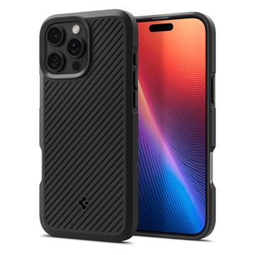 Spigen Core Armor TPU Mobildeksel for iPhone 16 Pro Max - Matt Svart
