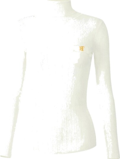 Elisabetta Franchi Dame Strikkevarer Beige XS,