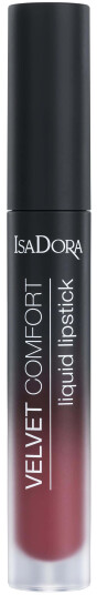 Isadora Velvet Comfort Liquid Lipstick Red Plum