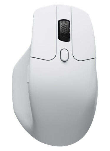 Keychron M6 4K Hz Light 78g Ergonomic - Gaming mus - Optisk - 6 - Hvit