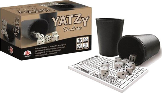 Danspil Yatzy Deluxe Brettspill for 1-8 Spillere