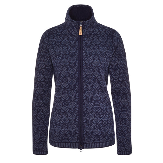 Fjellreven SNOW CARDIGAN W  DARK NAVY