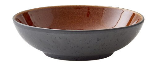 Bitz Pastaskål 20 cm svart/amber BITZ