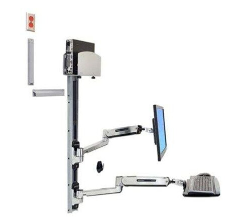 Ergotron LX Sit-Stand Wall Mount System Ergotron LX Sit-Stand Wall Mount System