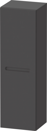Duravit No.1 Halvhøyskap 1 Dør 400x360 mm Venstre Grafitt Matt