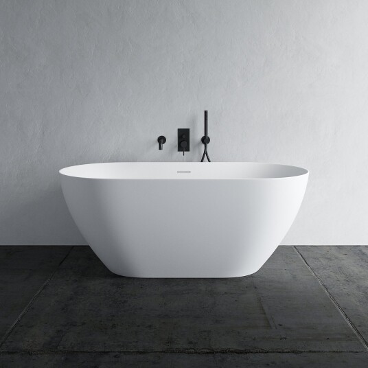 Pulcher Badekar Coco 150 150x72 cm Slim Design Matt Hvit Pulcher Badekar Coco 150 150x72 cm Slim Design Matt Hvit