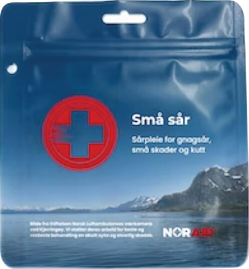 Noraid Små sår førstehjelpsmappe, 1 stk