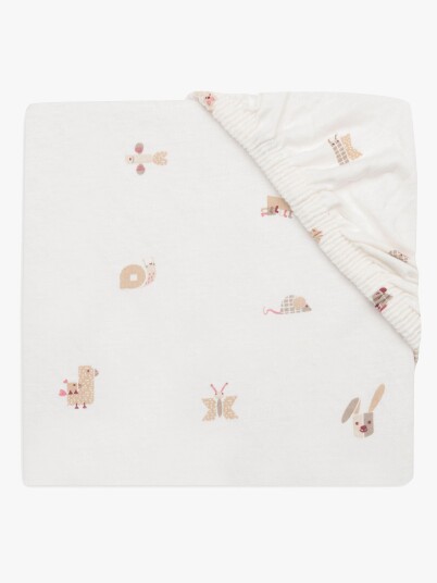 Jollein Stretchlaken 40x80 Animal Friends Jollein Stretchlaken 40x80 Animal Friends
