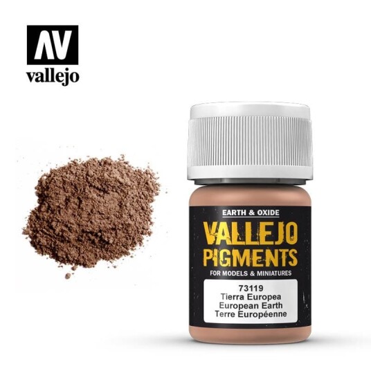 Vallejo Pigments European Earth 35ml