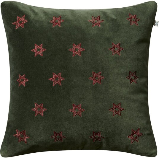 Chhatwal & Jonsson Star putetrekk 50x50 cm Forest green