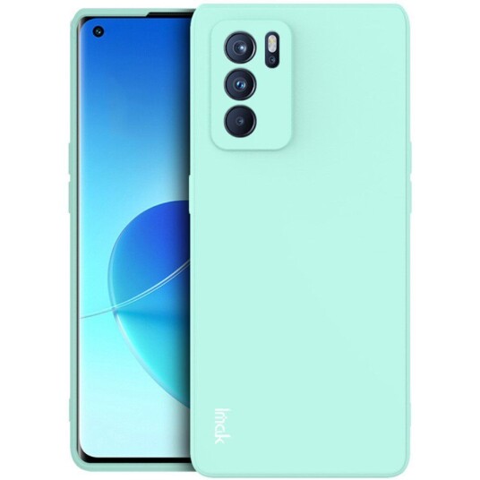 IMAK Oppo Reno6 Pro IMAK Fleksibelt Deksel - Cyan