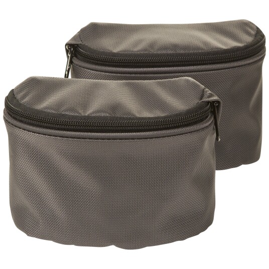 Bergans Hip Belt Pocket 2-pack Solid Charcoal OneSize