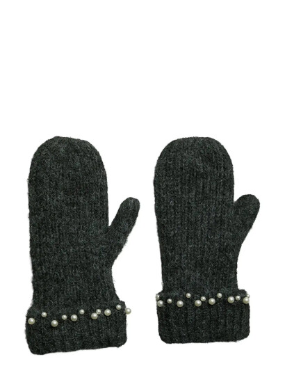 Pieces Pcjossina Mittens Bc - Grey - ONE SIZE Pieces Pcjossina Mittens Bc - Grey - ONE SIZE
