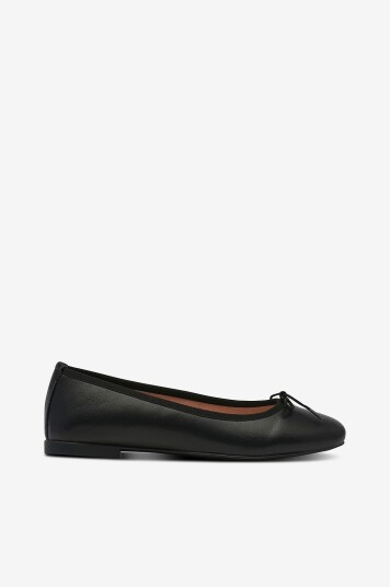 Bianco Ballerinasko Biamadison Ballerina Smooth Leather Svart Bianco Ballerinasko Biamadison Ballerina Smooth Leather Svart