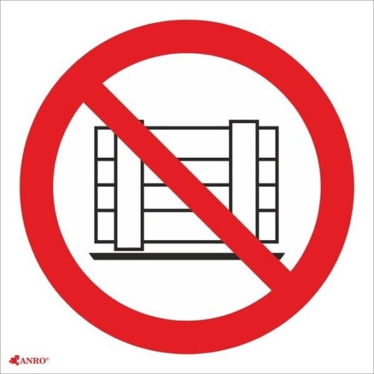 Anro Skilt: Ikke Dekk Til 200 X 300 Mm Ip1/C1/F