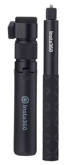 Insta360 Bullet Time Bundle Selfie Stick og Tripod for Actionkamera - Svart