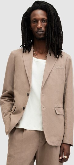 AllSaints Sainte Blazer Brown 34