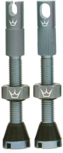 Peaty's Chris King Tubeless Valves 60mmslate 60mm