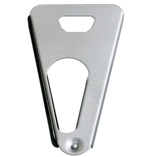 Westmark - Lokkåpner 17 cm rustfritt stål