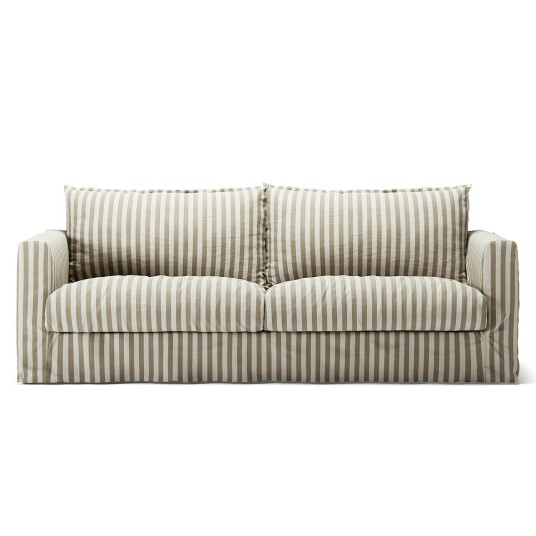 Decotique Le grand Air Nou 3 Seter Sofa Lin Gentle Ribbon