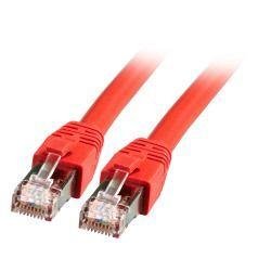 EFB ELEKTRONIK EFB RJ45 Patchkabel S/FTP, Cat.8.1,BC, LSZH, 7,5m, rot