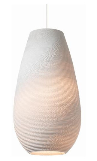 Graypants Scraplight Drop 26 Taklampe Stor Hvit