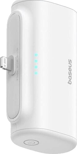 Baseus Compact Powerbank 5000mAh 20W USB-C Hvit Baseus Compact Powerbank 5000mAh 20W USB-C Hvit