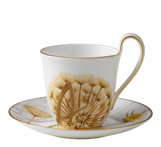 Royal Copenhagen Flora kopp med skål dandelion 27 cl