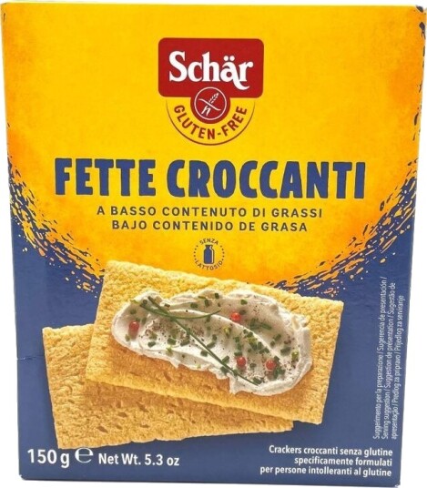 Schar glutenfri sprø knekkebrød 150 g Schar glutenfri sprø knekkebrød 150 g