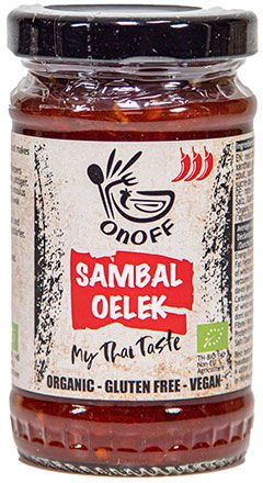 OnOff Spices Sambal Oelek Økologisk - 110 g
