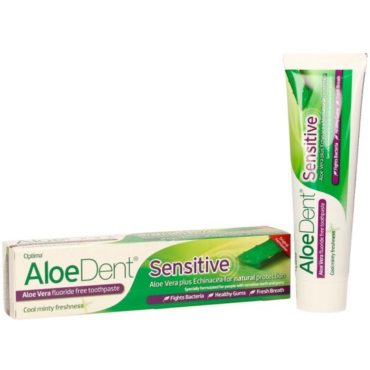 Aloe Vera Tannkrem AloeDent Sensitive Fluorfri