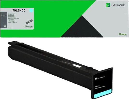 Lexmark Toner 79L2HC0 Cyan Høykapasitet (46.900 sider) Original