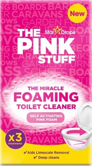 The Pink Stuff Miracle Foaming Toilet Cleaner, 300 g The Pink Stuff Rengjøring The Pink Stuff Miracle Foaming Toilet Cleaner, 300 g The Pink Stuff Rengjøring