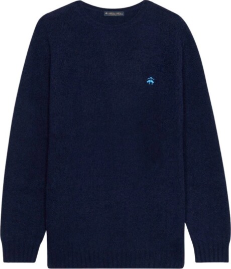 Brooks Brothers Herre Strikkevarer Blå 2XL,
