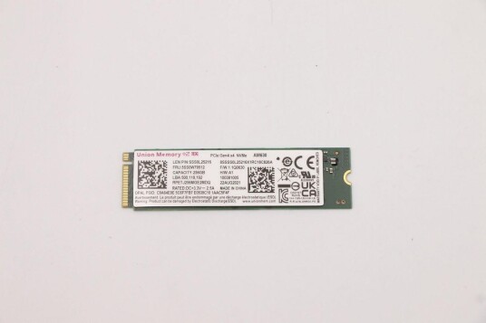 Lenovo 256GB M.2 2280 PCIe 4.0 NVMe Harddisk
