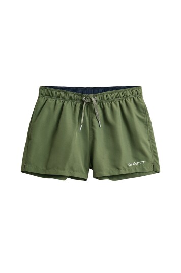 Gant Quick Dry Logo Swim Shorts Grønn