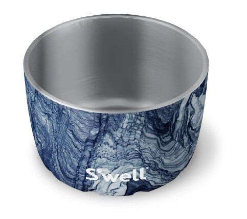 Swell Bowl Isbolle  Azurite Marble 
