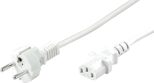 Pro Power cable C13 - White - 2m