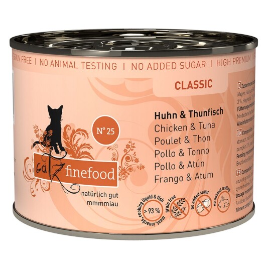 Catz Finefood Bokser 6 X 200 G Kylling & Tunfisk