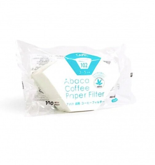 Cafec Abaca Trapezoid Filter Paper - 102 (3-5 cups)