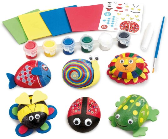 Out Of The Box ANIMAL PEBBLE PAINTING