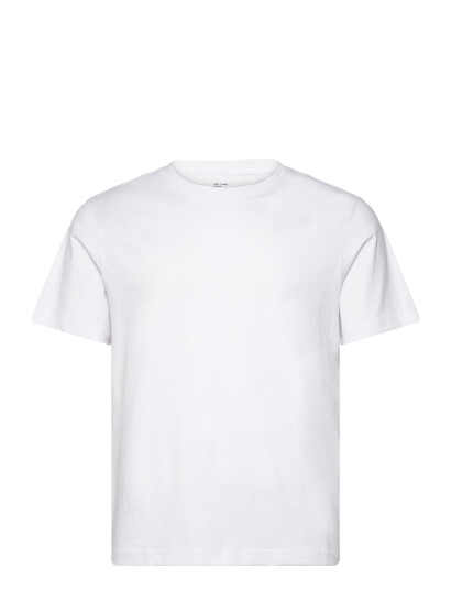Weekday Short Boxy Heavyweight T-Shirt - White - L Weekday Short Boxy Heavyweight T-Shirt - White - L