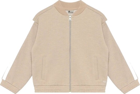 Daily 7 Sweat Jacket Glitter Beige 116