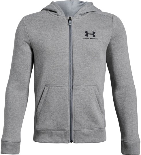 Under Armour EU Cotton Fleece Full Zip Steel L
