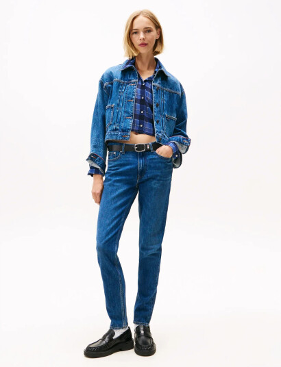 Tommy Jeans Lucy Mr Slim Bi0152 - Blue - 27 x 30 Tommy Jeans Lucy Mr Slim Bi0152 - Blue - 27 x 30