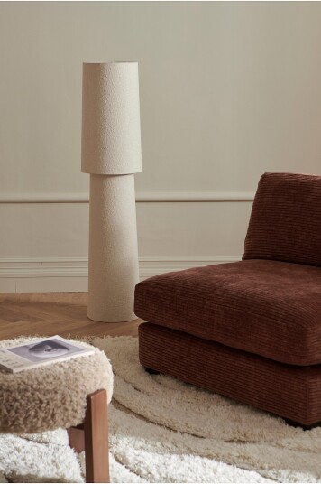 Ellos Home Gulvlampe Philo høyde 119 cm Natur