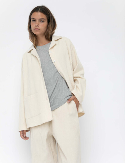 STUDIO FEDER Silja Shirt Corduroy Beige XL STUDIO FEDER Silja Shirt Corduroy Beige XL