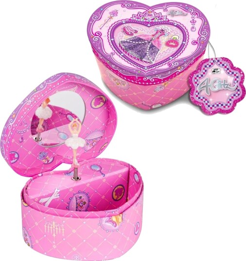 4 Girlz 4-Girlz Smykkeboks Med Musikk 4 Girlz 4-Girlz Smykkeboks Med Musikk
