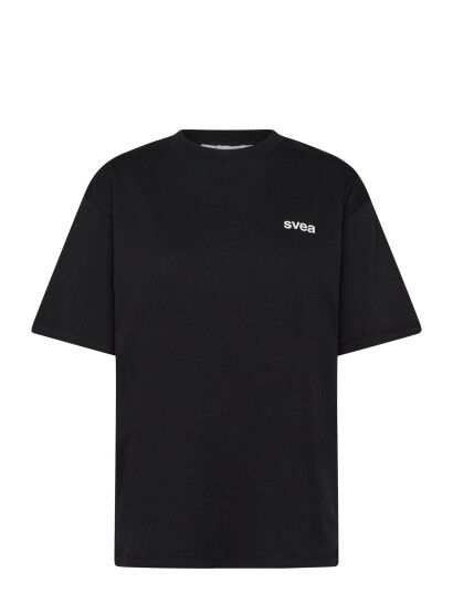 Svea Swaustin Boxy Ss T-Shirt - Black - XS Svea Swaustin Boxy Ss T-Shirt - Black - XS